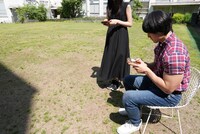 左からMisa、かけおち・青木マッチョ