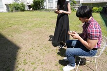 左からMisa、かけおち・青木マッチョ