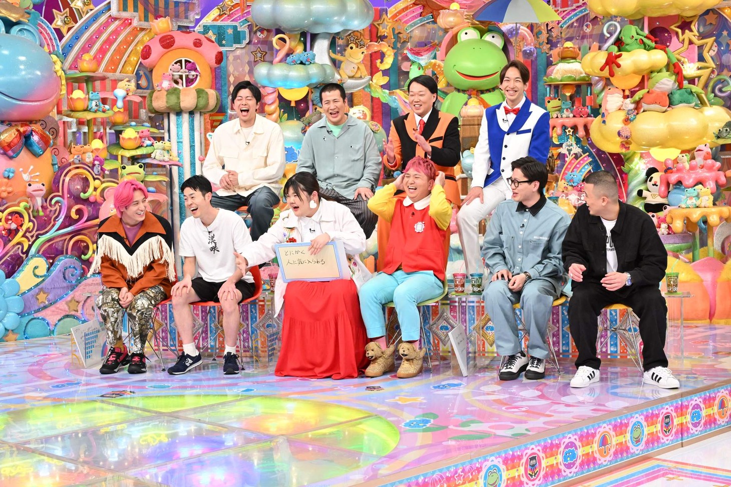 「アメトーークCLUB」の「同期の秘密兵器、紹介します！」の出演者たち