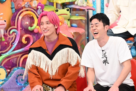 左から、EXIT兼近、漢咲コータロー