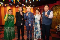 左から、いとうあさこ、見取り図、渋谷凪咲、伊集院光