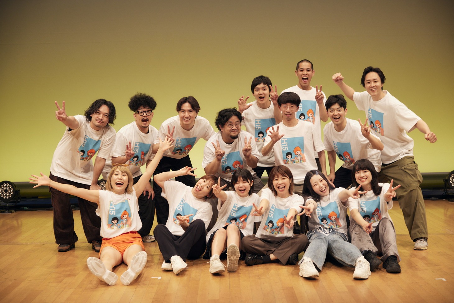 Aマッソ加納の単独ライブ「H15」の出演者たち