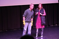 フィンランド初の漫才コンテスト「Hypeconin manzai-kilpailu」の様子