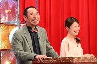 左から千鳥・大悟、黒田みゆアナウンサー