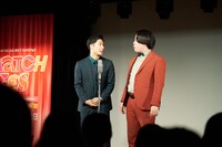 寄席コーナーに出演した金魚番長