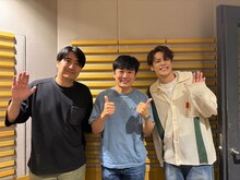 「佐久間宣行のオールナイトニッポン0」に出演した佐久間宣行、劇団ひとり、宮野真守