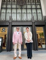 タモリと渡辺瑠海アナ