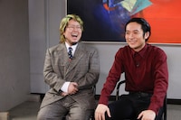 左からこっちのけんと、友田オレ