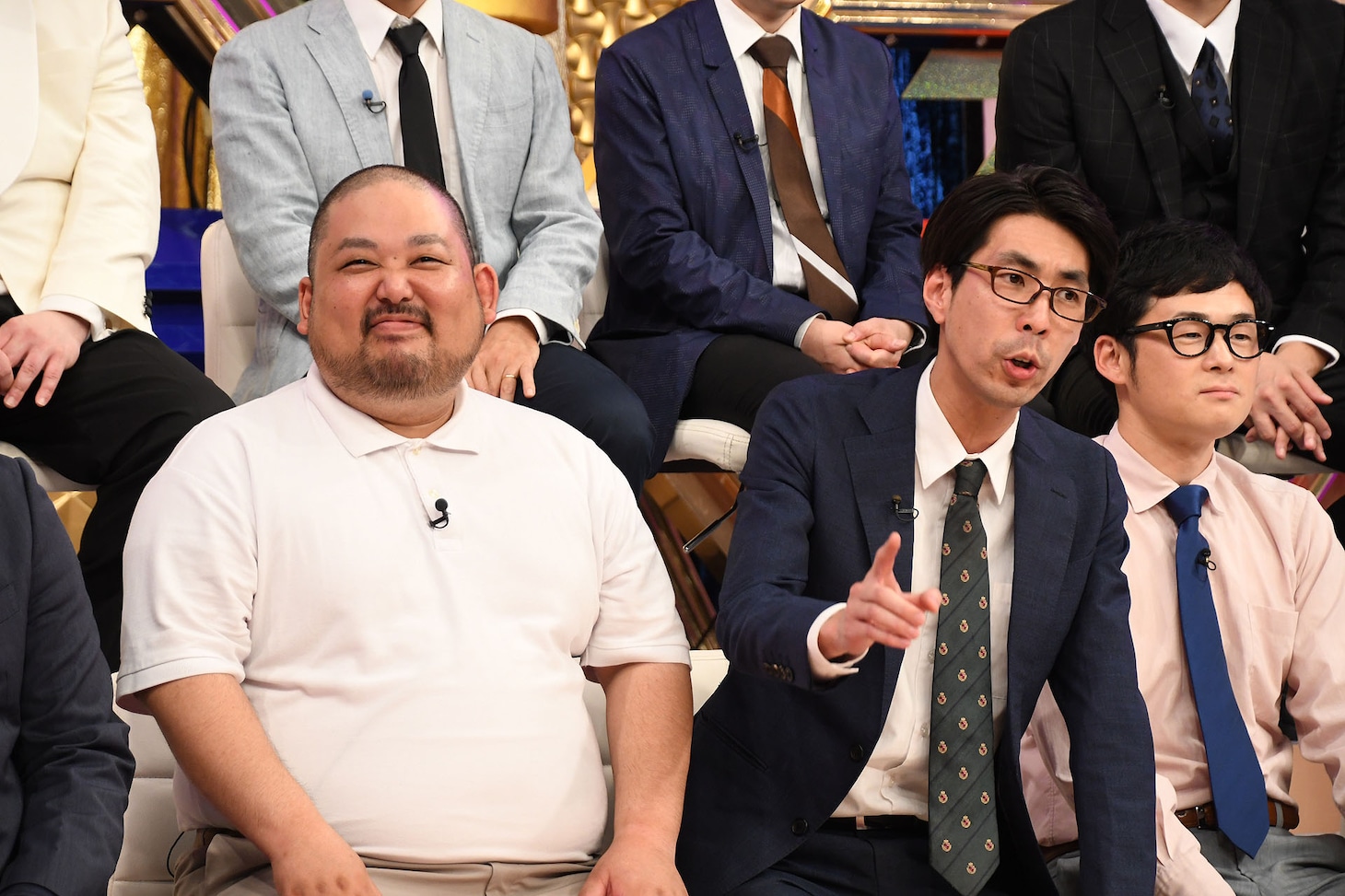 ずっと声を張っているスタミナパン・トシダ（右）