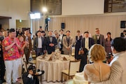 「有吉の壁」でインポッシブルひるちゃん結婚披露宴、グランジ大&椿鬼奴は夫婦漫才で祝福