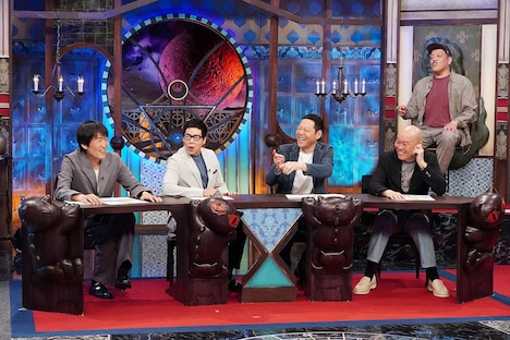 MCの千原ジュニア、今田耕司、東野幸治、千原せいじ、野性爆弾くっきー！