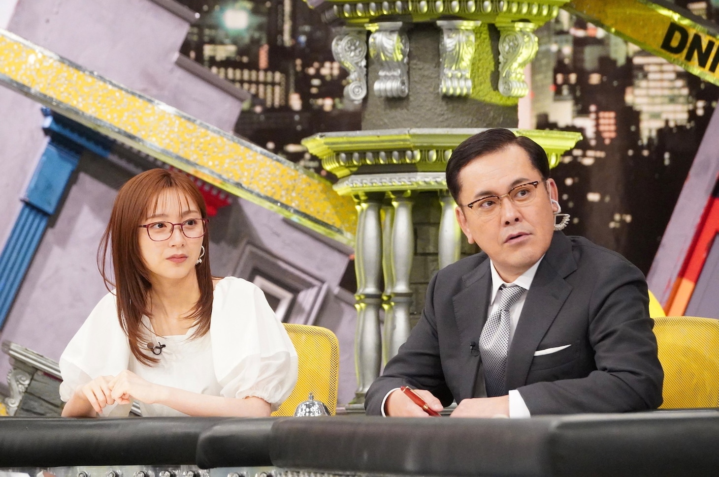 佐久間みなみアナとアリタ哲平