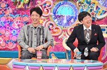 左から、フットボールアワー後藤、蛍原徹