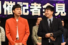 「M-1」以降、給料が180倍になったと話すバッテリィズ