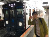 JR大村線で旅をするダーリンハニー吉川
