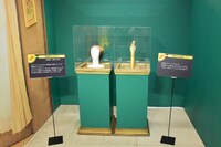 「結成60周年記念 ザ・ドリフターズ展 ～発掘！5人の笑いと秘宝たち～」の様子