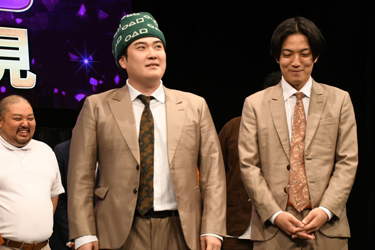 例えば炎 豪快キャプテン チェキ 例えば炎タキノ - 豪快キャプテン、「M-1」会見で笑い起こるまで
