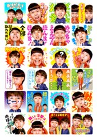 「バッテリィズ しゃべるスタンプ」イメージ