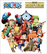 「ザ・ドリフターズ展」と「ONE PIECE」とのコラボ画像 ©尾田栄一郎／集英社・フジテレビ・東映アニメーション ©イザワオフィス