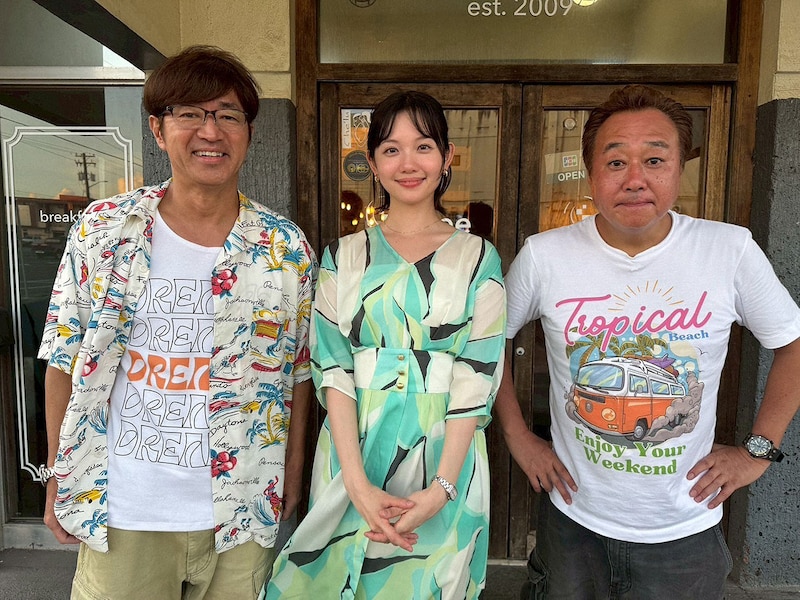 さまぁ～ずと田中瞳（テレビ東京アナウンサー）