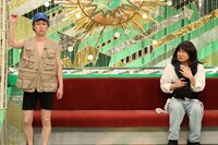 ネタを披露するさんだる ©フジテレビ