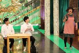 ネタを披露するサルベース ©フジテレビ