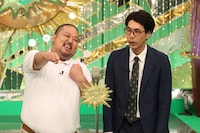 ネタを披露するスタミナパン ©フジテレビ