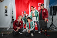 浜田雅功と湘南乃風 ©GOBU GOBU Festival  撮影：PUROSANGUE小中村政一