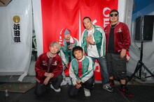 浜田雅功と湘南乃風 ©GOBU GOBU Festival  撮影：PUROSANGUE小中村政一