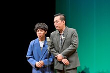 「登米×よしもとお笑いライブ」に出演したエバース