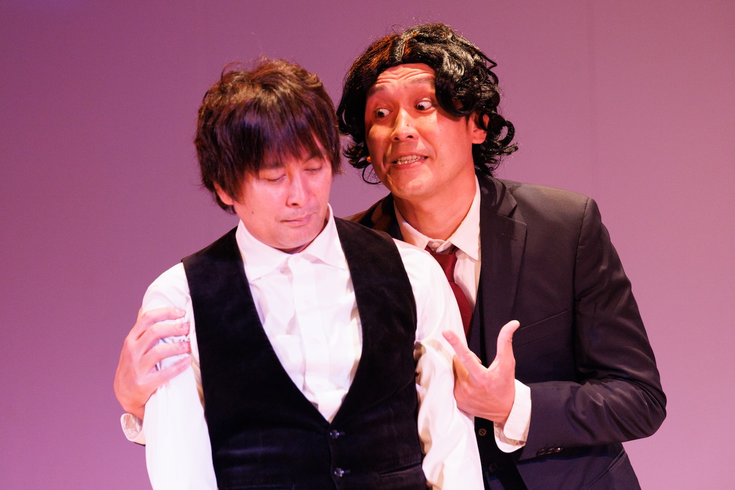 中嶋享とロングサイズ伊藤（撮影：二瓶 彩）