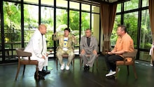 「ボクらの時代」に出演する（左から）錦鯉・長谷川、タカアンドトシ、とにかく明るい安村