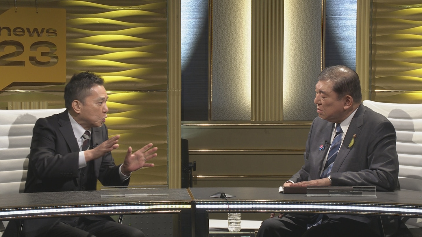 爆笑問題・太田と石破茂 ©TBS