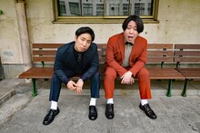 金魚番長。左が箕輪、右が古市