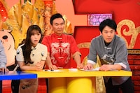 左から渋谷凪咲、かまいたち