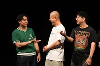 取材会に登壇した、田津原理音、コロコロチキチキペッパーズ