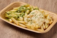 「じゃがって真剣です」の「ジェノベーゼ＆ガーリック・アリオリ」