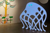 「おいでよ！夏の美術館vol.2『オバケ？』展」の様子