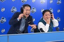「～脳内実況中継～ セルフ解説ショー！」に出演する（左から）ハライチ澤部、伊集院光