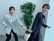 田中瞳アナからバトンを受け取る齋藤陽アナ