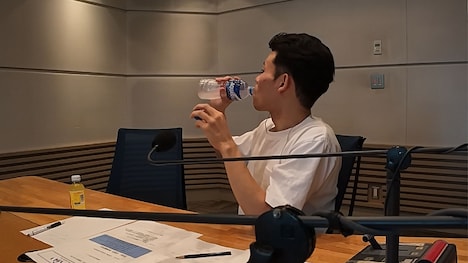 水分を補給する三遊間さくらい