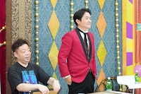 審査するダイアン・ユースケ、千鳥ノブ