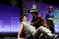 コントを披露するダウ90000（photo by 永井峰穂）