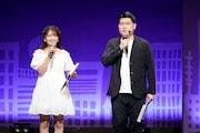 イベント実行委員長の福留光帆と、鈴木ジェロニモ(photo by 永井峰穂)