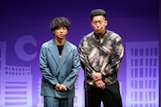 エバース佐々木とエバース町田のそっくりさん(photo by 永井峰穂)