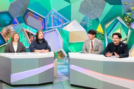 「やすとものいたって真剣です」にスタジオ出演する海原やすよ ともこ、オズワルド
