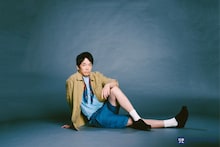 全身脱毛し、ヒザ上15cmの半パン姿を披露するかまいたち濱家