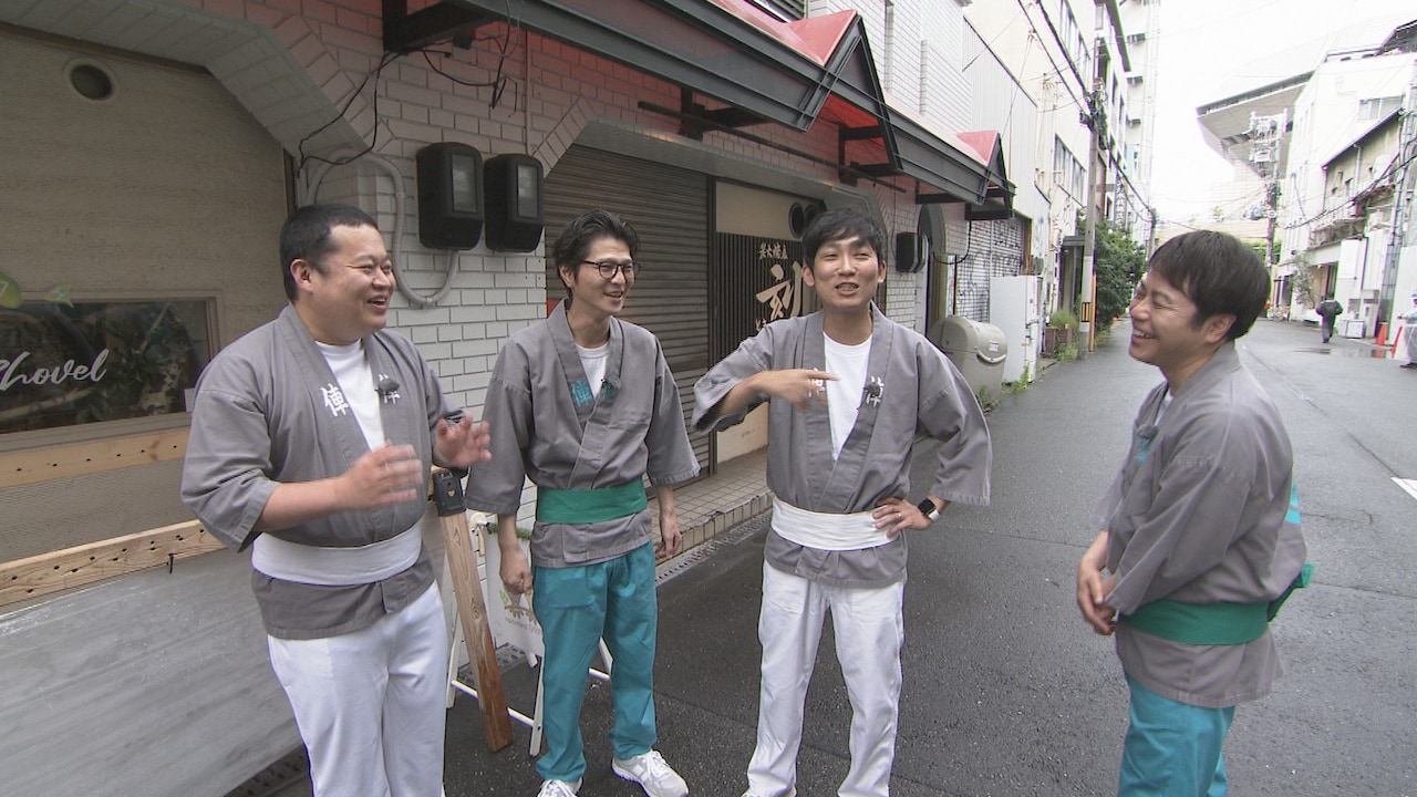 左からモグライダー、NON STYLE