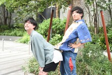 ジャンク。左から小森、山下