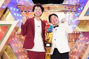 「ダブルインパクト 漫才＆コント二刀流No.1決定戦2025」で優勝したニッポンの社長